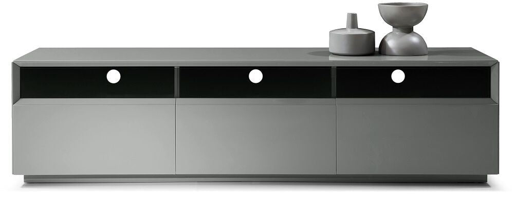 J&M Furniture - TV Stand Grey Gloss - 17639511 veiw 1