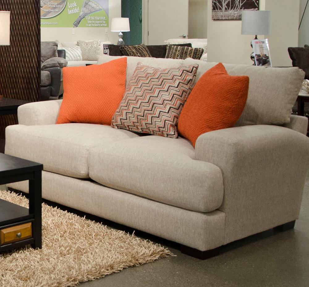 Jackson Furniture - Ava Cashew/Lava Loveseat - 4498-02 veiw 1