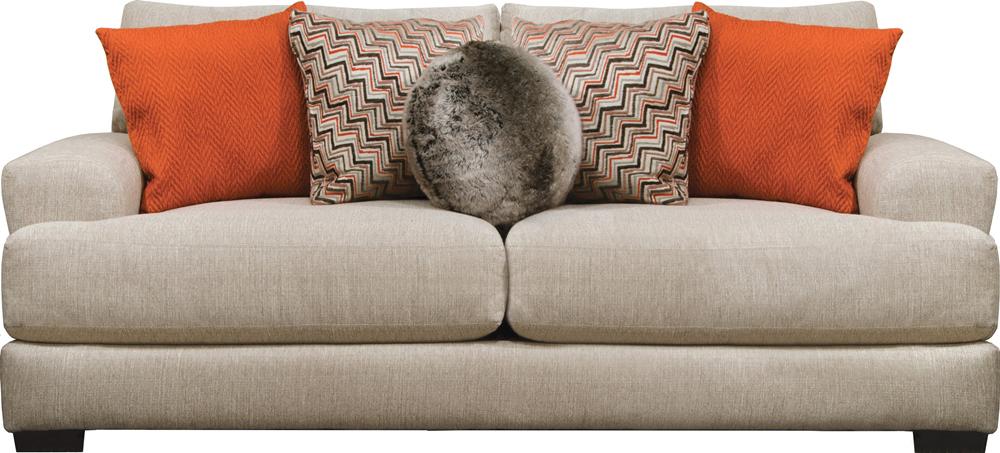 Jackson Furniture - Ava Cashew/Lava Sofa w/USB Port - 4498-13 veiw 1