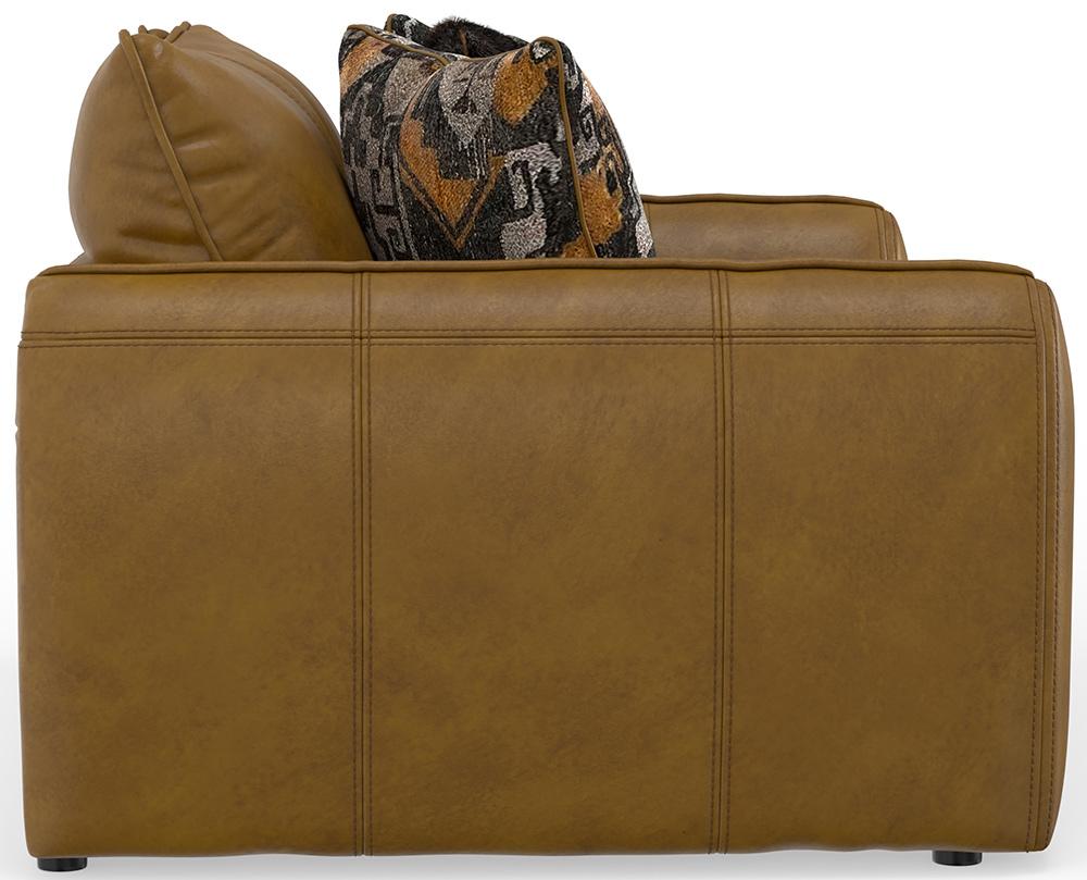 Jackson Furniture - Corvara Top Grain Leather Loveseat in Caramel - 240602127316307316 veiw 4