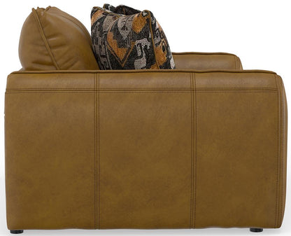 Jackson Furniture - Corvara Top Grain Leather Loveseat in Caramel - 240602127316307316 veiw 4