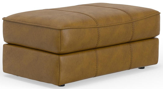 Jackson Furniture - Corvara Top Grain Leather Ottoman in Caramel - 240610127316307316 veiw 1