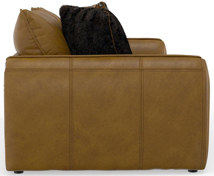 Jackson Furniture - Corvara Top Grain Leather Sofa in Caramel - 240603127316307316 veiw 3