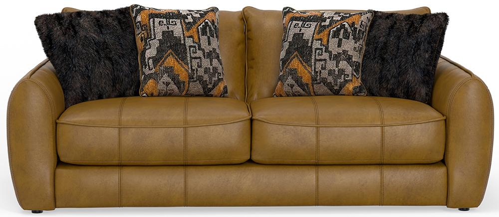 Jackson Furniture - Corvara Top Grain Leather Sofa in Caramel - 240603127316307316 veiw 5