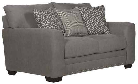Jackson Furniture - Cutler Loveseat in Ash/Basalt - 347802184318217718 veiw 1
