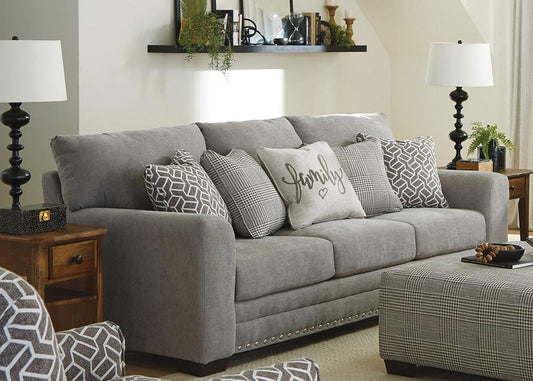 Jackson Furniture - Cutler Sofa in Ash/Basalt - 347803184318217718 veiw 2