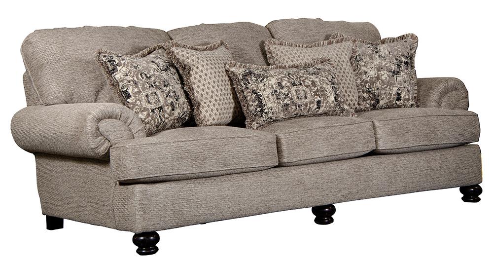 Jackson Furniture - Freemont Sofa in Pewter/Pewter - 444703291318291448 veiw 1