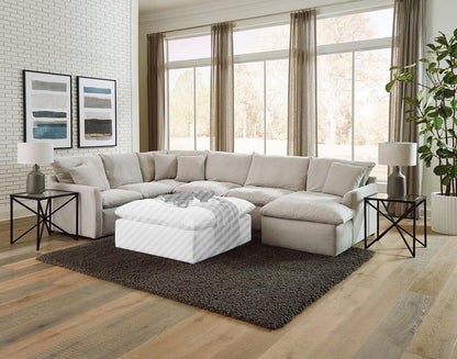 Jackson Furniture - Harper 4-Piece Sectional with RSF Chaise in Oyster - 134546183811_134576183811_134530183811_134559183811 veiw 1