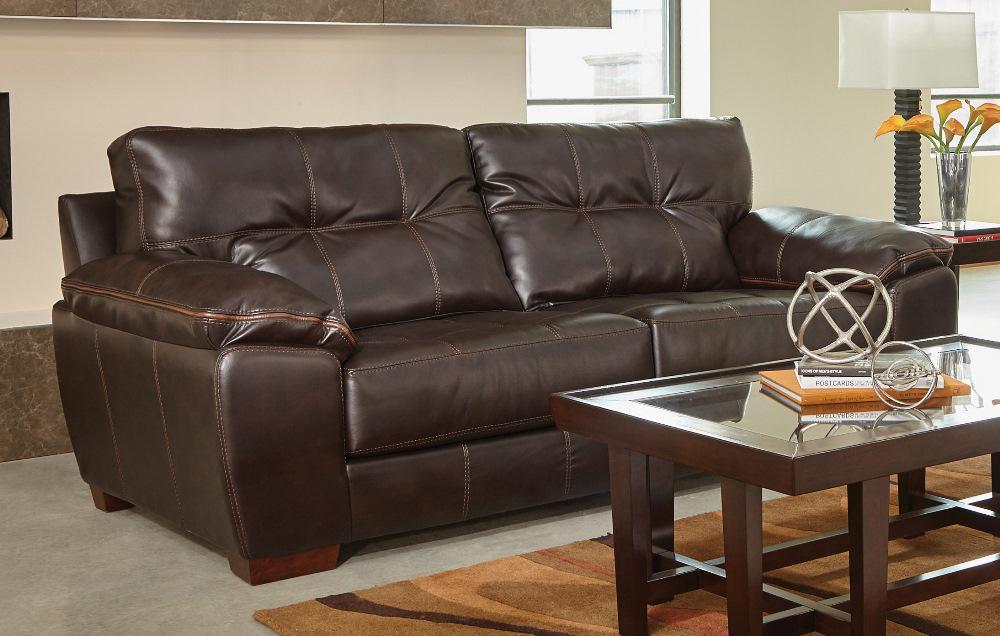 Jackson Furniture - Hudson Chocolate Sofa - 4396-03 veiw 1