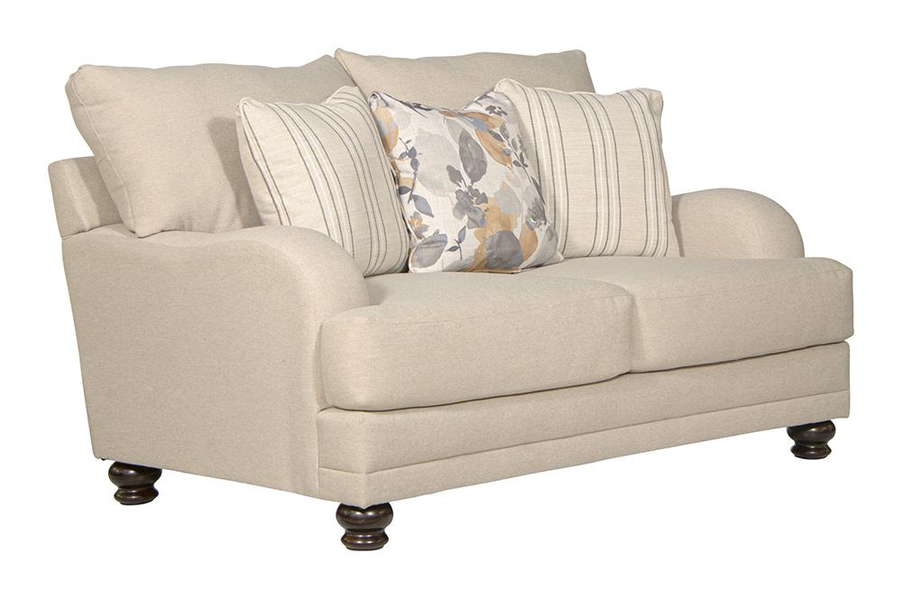 Jackson Furniture - Jonesport Loveseat in Wheat/Graphite - 137902188526244138 veiw 1