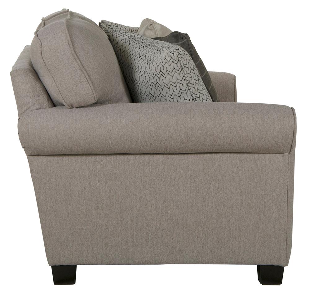 Jackson Furniture - Lewiston Sofa in Cement/Charcoal - 327903192818208518 veiw 2