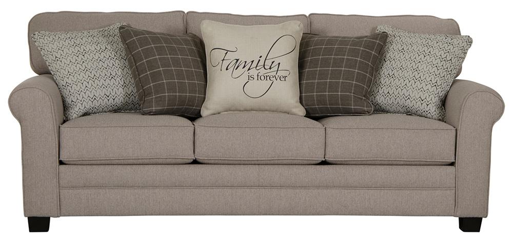 Jackson Furniture - Lewiston Sofa in Cement/Charcoal - 327903192818208518 veiw 4