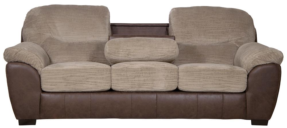 Jackson Furniture - McMahon Sofa w/Drop Down Table in Bark/Jute - 545523117689192136 veiw 3