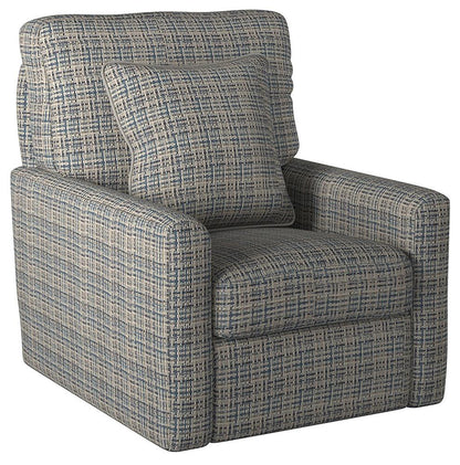 Jackson Furniture - Newberg Swivel Chair in Platinum/Platinum - 74121243018156118 veiw 1