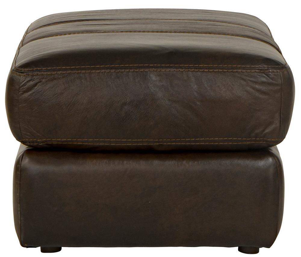 Jackson Furniture - Pavia Top Grain Leather Ottoman in Cocoa - 548210126809306809 veiw 3
