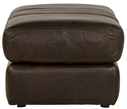 Jackson Furniture - Pavia Top Grain Leather Ottoman in Cocoa - 548210126809306809 veiw 3