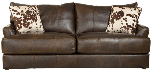 Jackson Furniture - Pavia Top Grain Leather Sofa in Cocoa - 548203126809306809 veiw 2