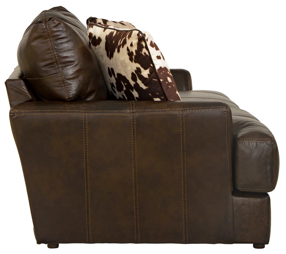 Jackson Furniture - Pavia Top Grain Leather Sofa in Cocoa - 548203126809306809 veiw 4