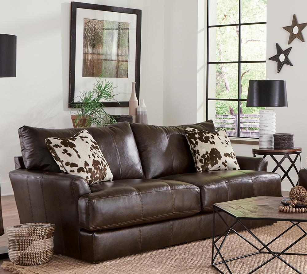 Jackson Furniture - Pavia Top Grain Leather Sofa in Cocoa - 548203126809306809 veiw 5