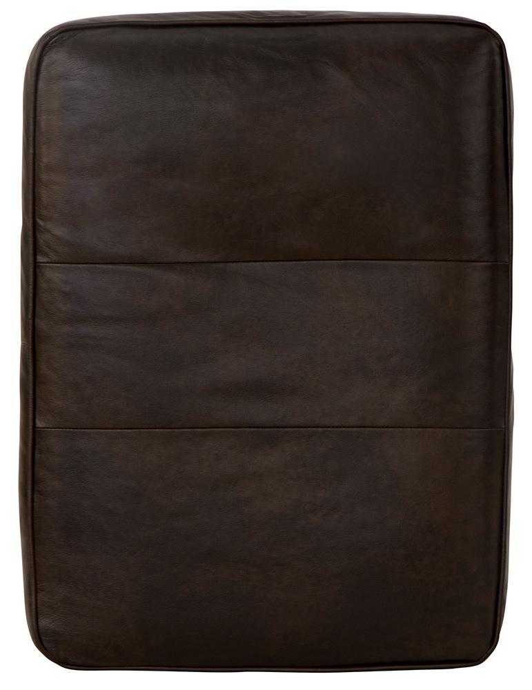 Jackson Furniture - Roberto Top Grain Leather Ottoman in Cocoa - 524110126809306809 veiw 3