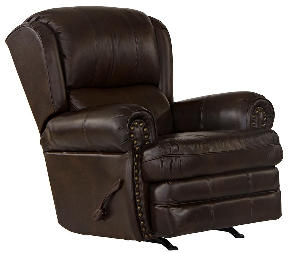 Jackson Furniture - Roberto Top Grain Leather Rocker Recliner in Cocoa - 524111126809306809 veiw 1