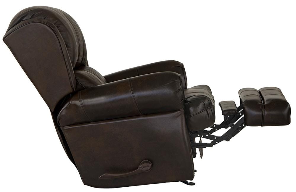 Jackson Furniture - Roberto Top Grain Leather Rocker Recliner in Cocoa - 524111126809306809 veiw 3