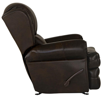 Jackson Furniture - Roberto Top Grain Leather Rocker Recliner in Cocoa - 524111126809306809 veiw 4