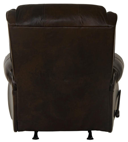 Jackson Furniture - Roberto Top Grain Leather Rocker Recliner in Cocoa - 524111126809306809 veiw 7