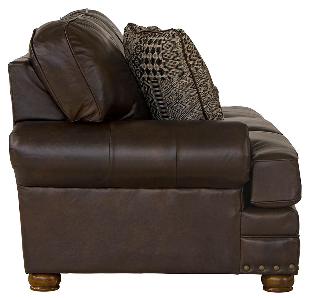 Jackson Furniture - Roberto Top Grain Leather Sofa in Cocoa - 524103126809306809 veiw 3