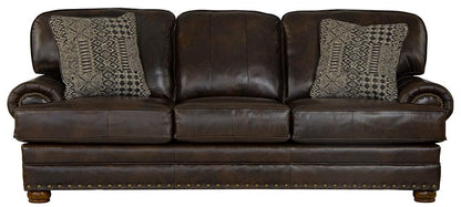 Jackson Furniture - Roberto Top Grain Leather Sofa in Cocoa - 524103126809306809 veiw 4
