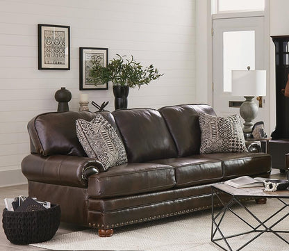 Jackson Furniture - Roberto Top Grain Leather Sofa in Cocoa - 524103126809306809 veiw 5