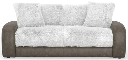 Jackson Furniture - Snowball Sofa in Taupe/Natural - 132003117619255501 veiw 3