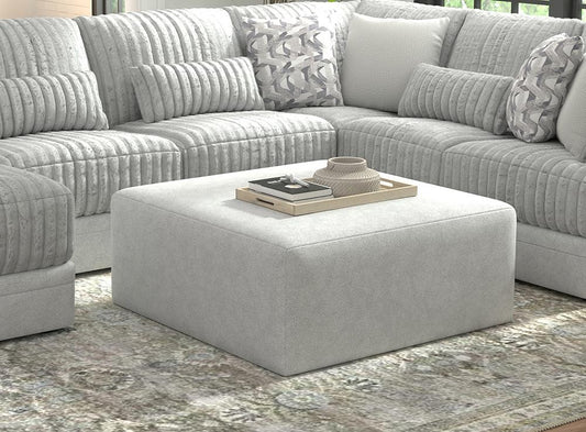 Jackson Furniture - Titan Cocktail Ottoman in Moonstruck - 348012184718 veiw 2