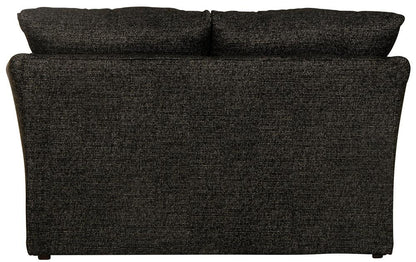 Jackson Furniture - Varner Loveseat in Ebony/Red - 205202187608200514 veiw 2