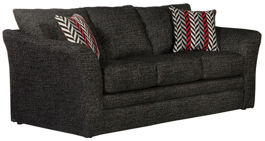 Jackson Furniture - Varner Sofa in Ebony/Red - 205203187608200514 veiw 1
