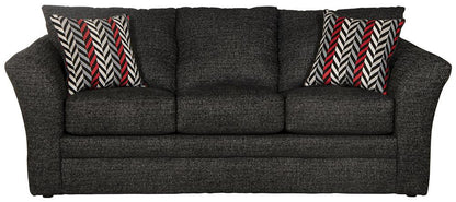 Jackson Furniture - Varner Sofa in Ebony/Red - 205203187608200514 veiw 3