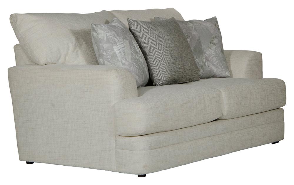 Jackson Furniture - Zeller Loveseat in Cream/Sterling - 447002168016219828 veiw 1