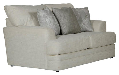 Jackson Furniture - Zeller Loveseat in Cream/Sterling - 447002168016219828 veiw 1