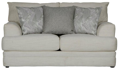 Jackson Furniture - Zeller Loveseat in Cream/Sterling - 447002168016219828 veiw 3