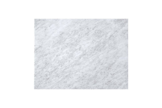 James Martin - 30" Linen Top, 3 CM Carrara White Marble, No Holes - 090-T30-CAR view 1