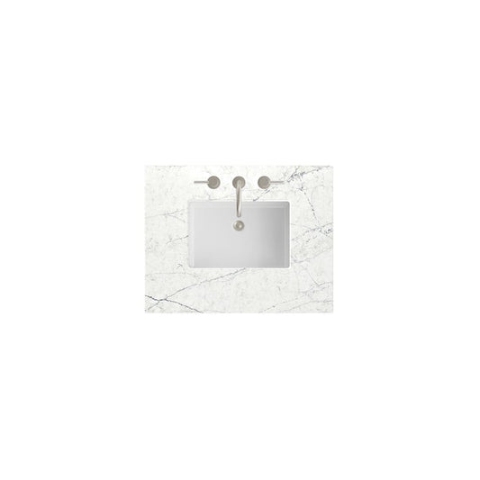 James Martin - 30" Single Top, 3 CM Ethereal Noctis Silestone w/ Sink - 050-S30-ENC-SNK view 1