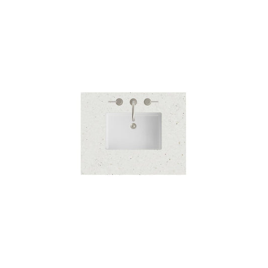 James Martin - 30" Single Top, 3 CM Lime Delight Silestone w/ Sink - 050-S30-LDL-SNK view 1