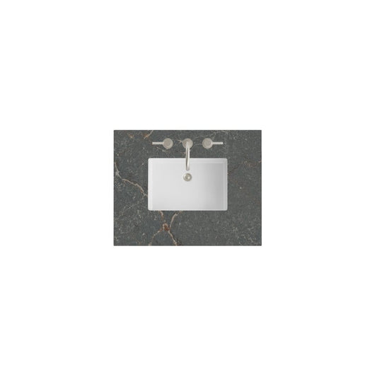 James Martin - 30" Single Top, 3 CM Parisien Bleu Silestone w/ Sink - 050-S30-PBL-SNK view 1