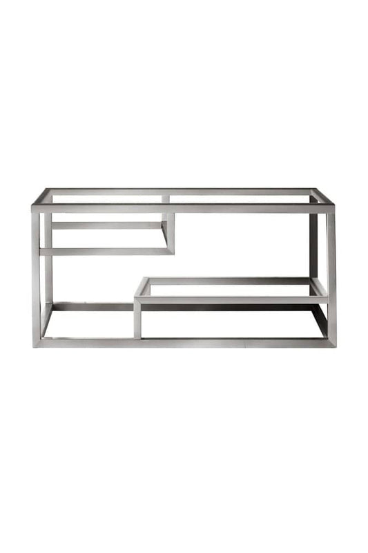 James Martin - 36" Cabinet base for Columbia Cabinets, Satin Nickel - 983-B36-BNK view 1