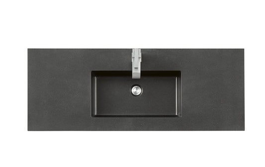 James Martin - 47.3" Single Sink Top, Charcoal Black - SWB-S47.3-CHB view 1