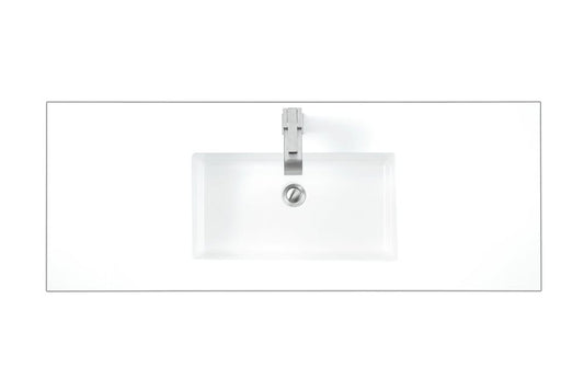 James Martin - 47.3" Single Sink Top, Glossy White - SWB-S47.3-GW view 1