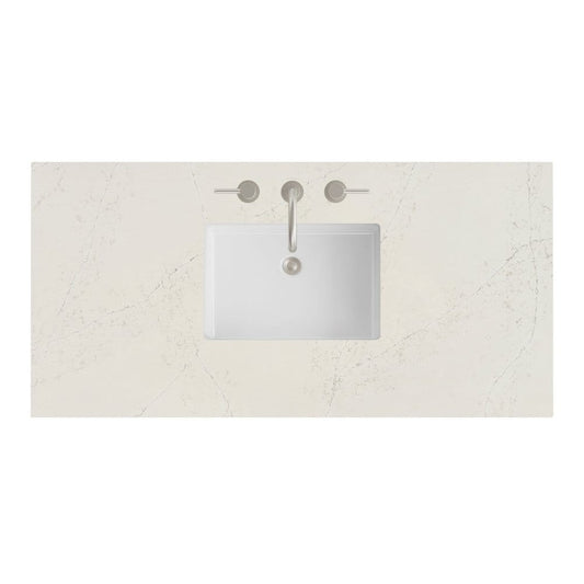 James Martin - 48" Single Top, 3CM Siberian Silestone w/ Sink - 050-S48-SFR-SNK view 1