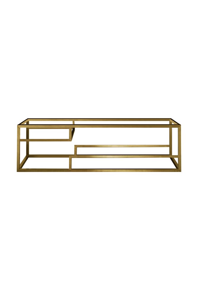 James Martin - 59" Cabinet base for Columbia Cabinets, Radiant Gold - 983-B59-GLD view 1