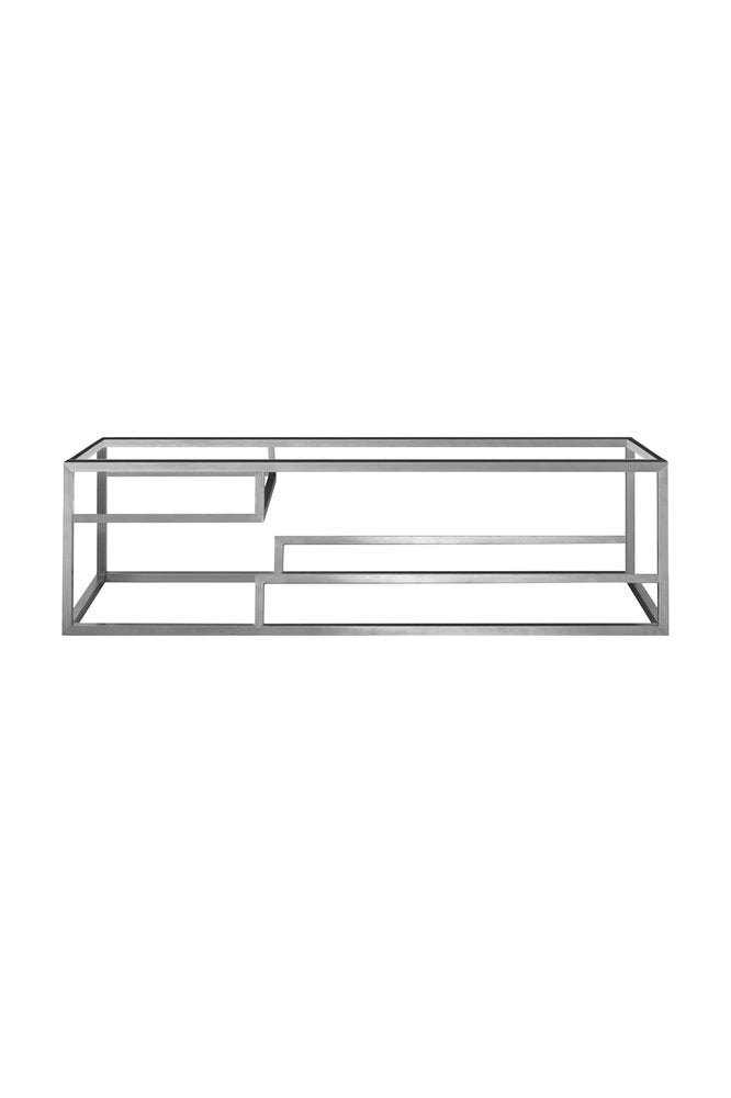 James Martin - 59" Cabinet base for Columbia Cabinets, Satin Nickel - 983-B59-BNK view 1