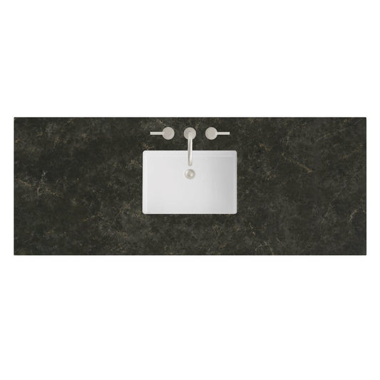 James Martin - 60" Single Top, 3CM Phantome Eclos w/ Sink - 050-S60S-PHT-SNK view 1